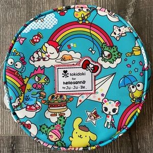 Ju-ju-be Tokidoki for hello Sanrio Rainbow Dreams BeBop round crossbody bag